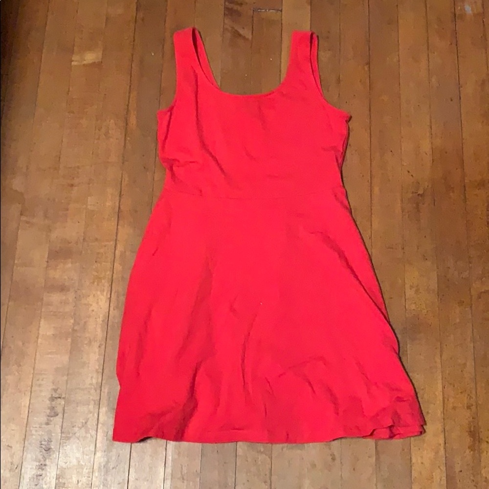 Red Skater Dress